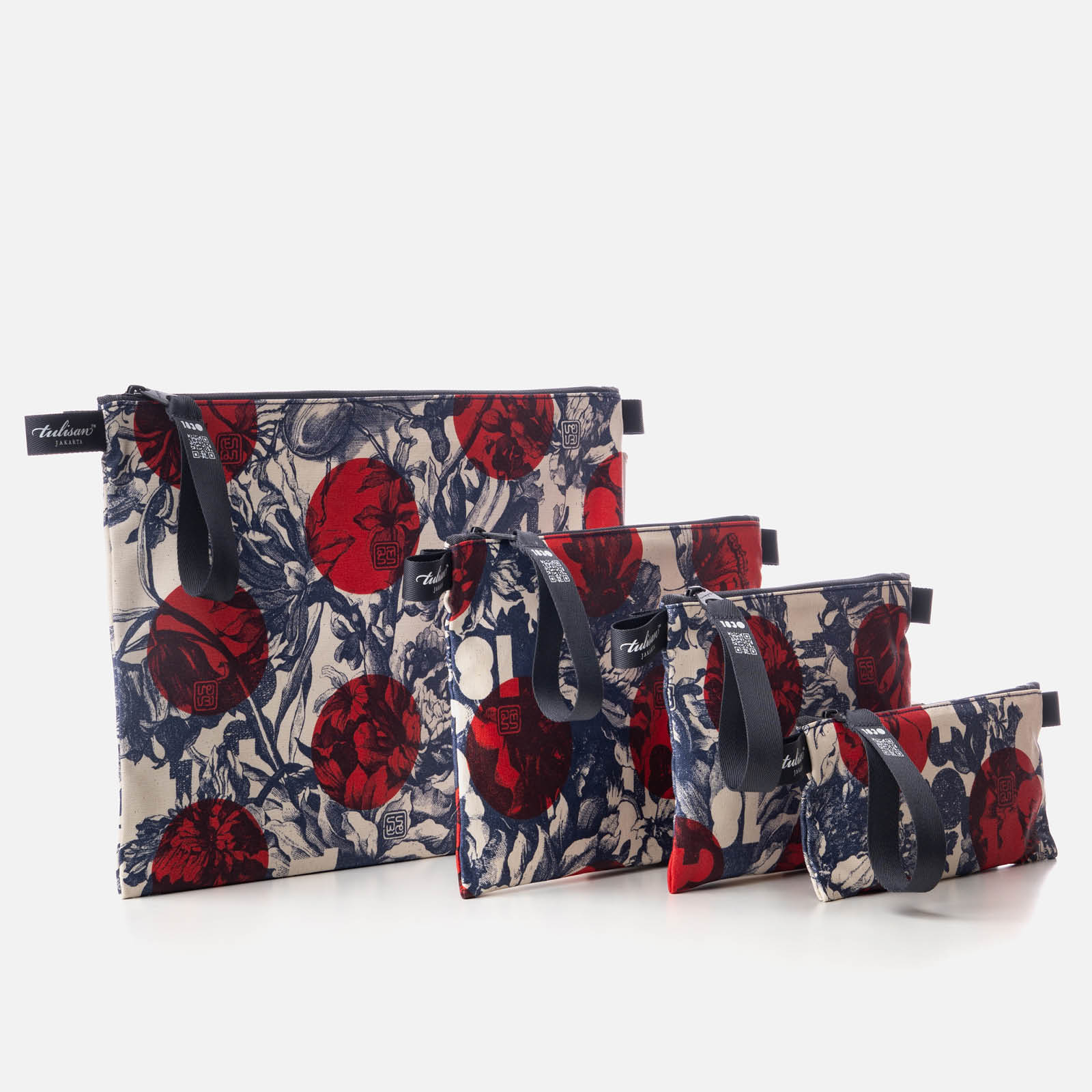 Botani Polka - Medium Pouch - Image 4