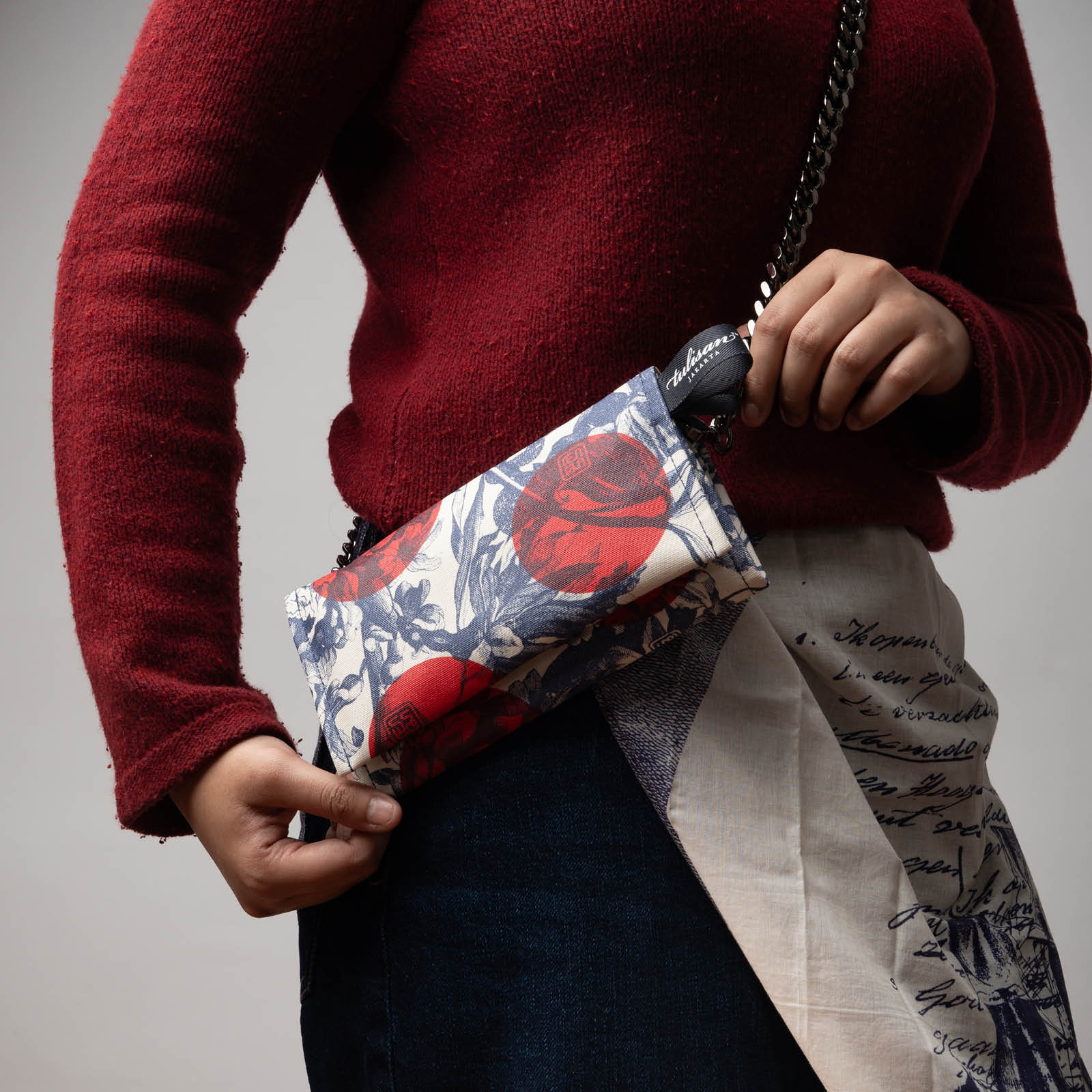 Botani Polka - Olio Clutch - Image 3