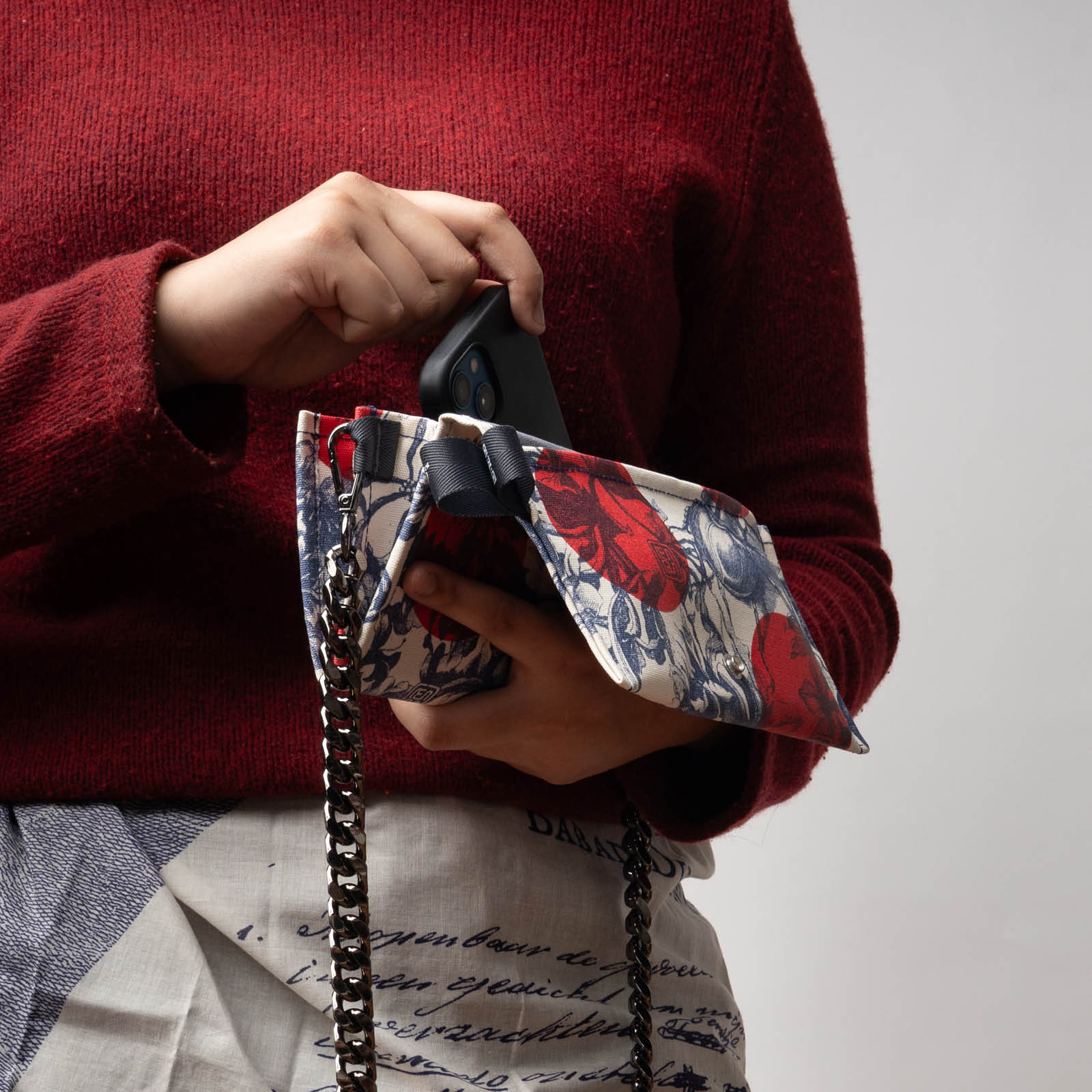 Botani Polka - Olio Clutch - Image 4
