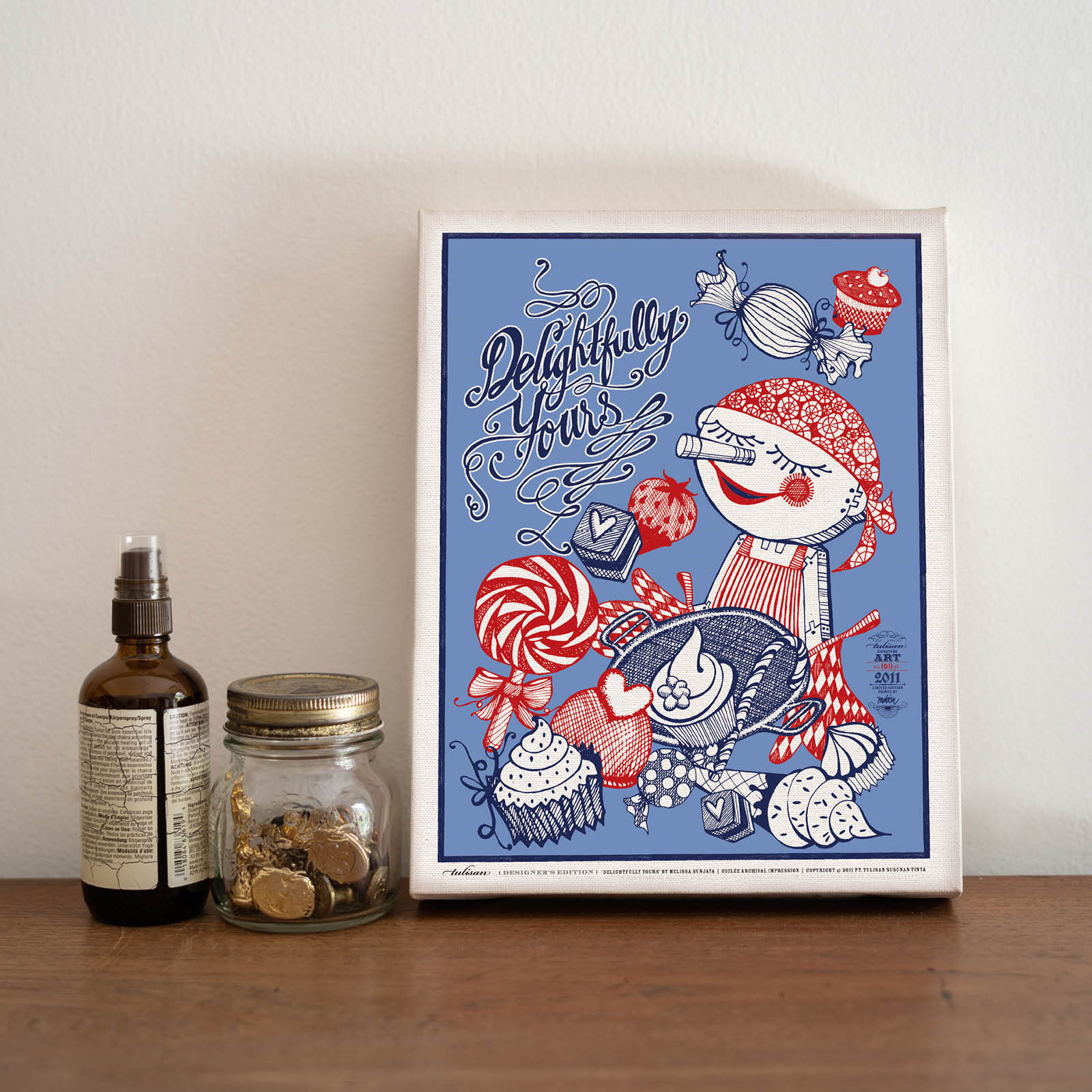 Giclée Delightfully Yours - Image 2