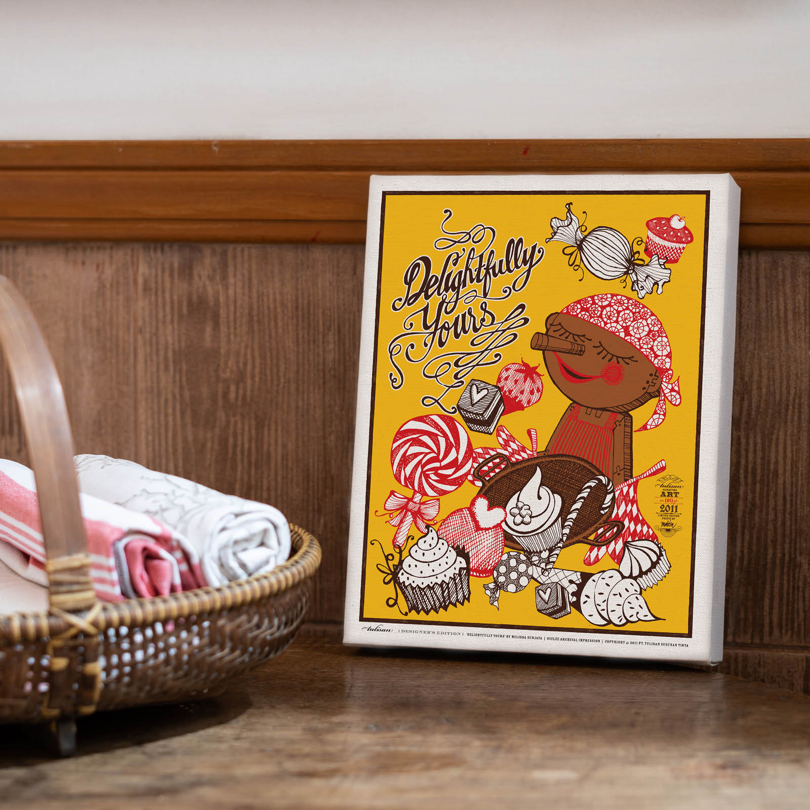 Giclée Delightfully Yours - Image 4