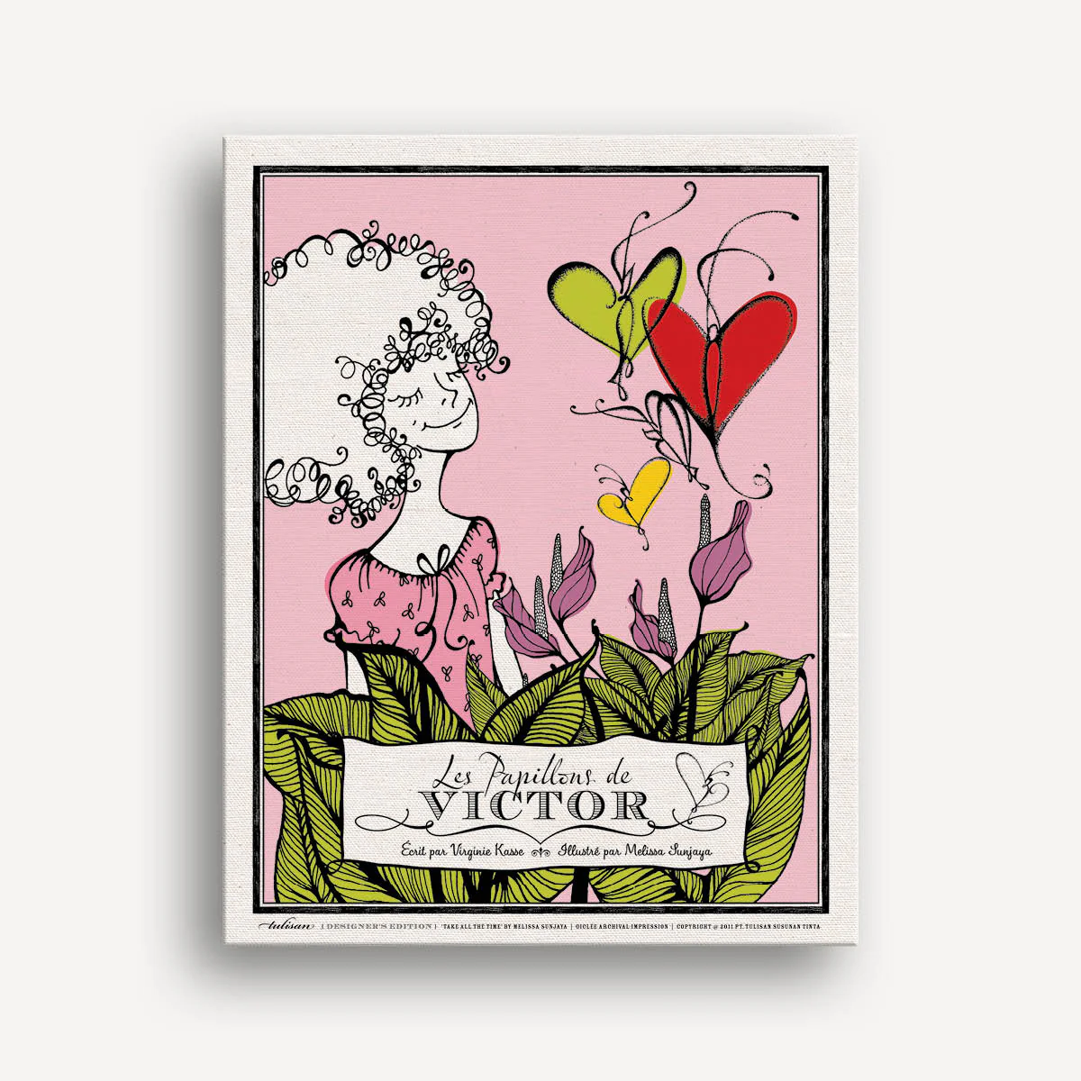 Giclée Les Papillons de Victor - Image 5