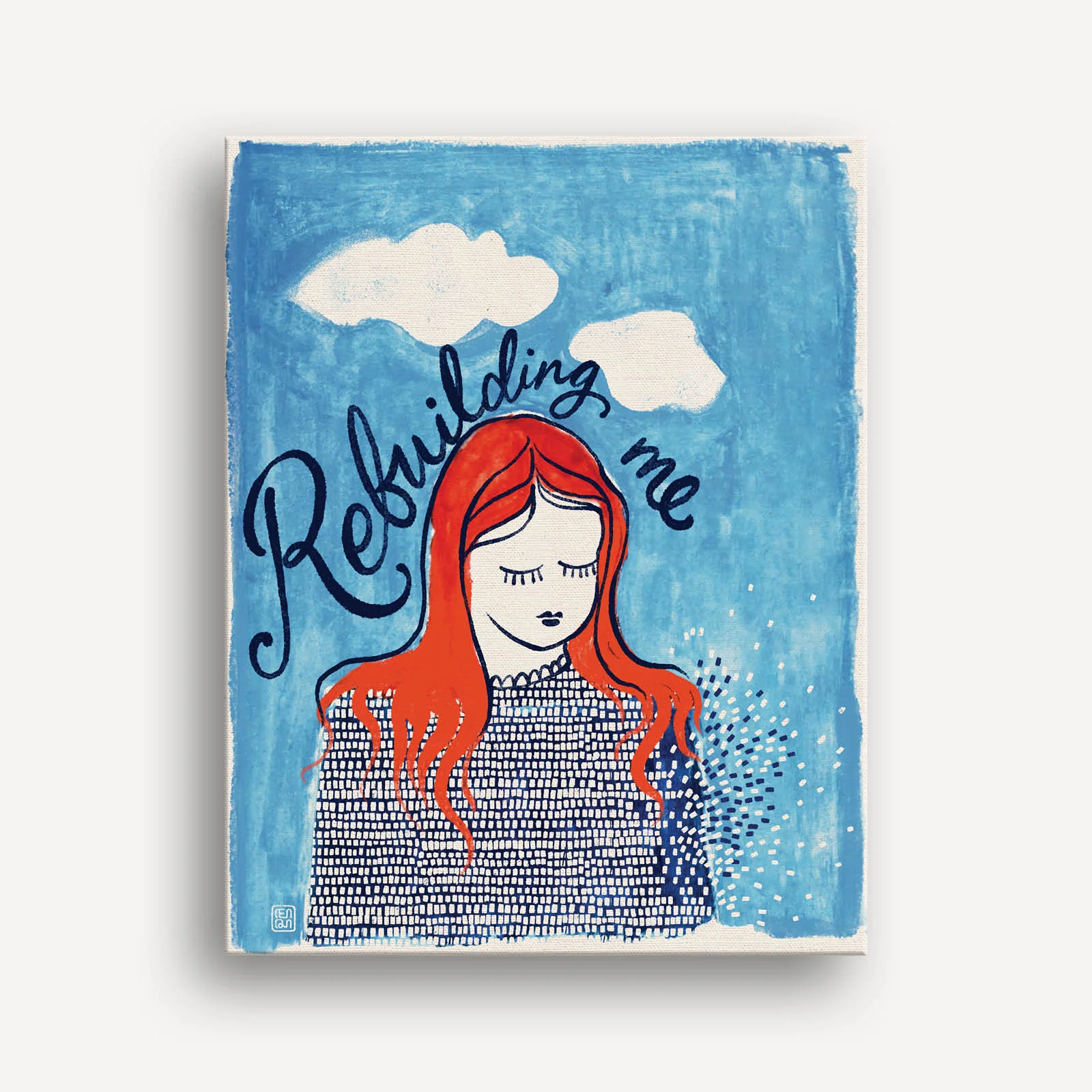 Giclée Rebuilding Me